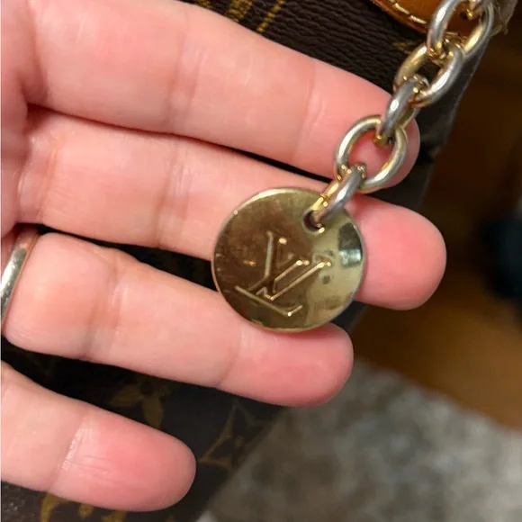 Louis Vuitton Tivoli Tan and Brown Monogram Shoulder Bag - Picture 4 of 16